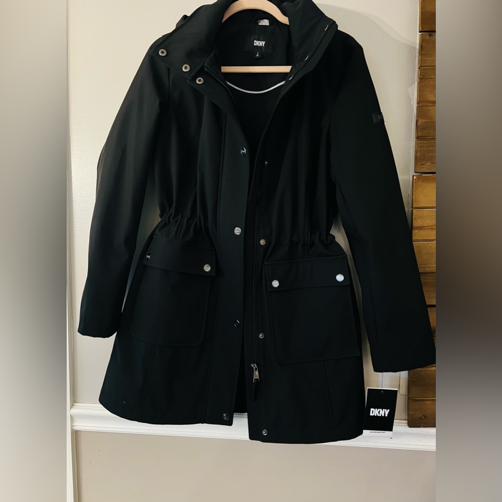 Womens DKNY water resistant jacket size S